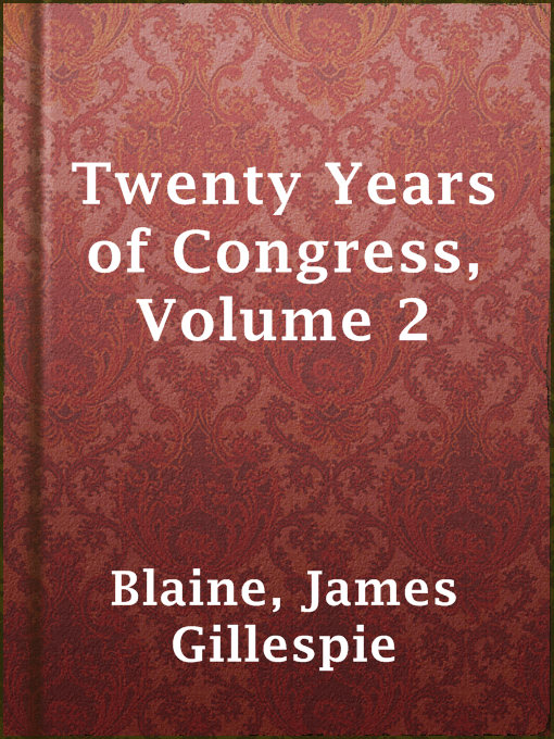 Twenty orders years of congress - vol. 2